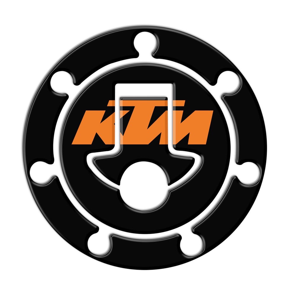 KTM DUKE 125-200-390 Siyah Depo Kapak Pad Sticker 2