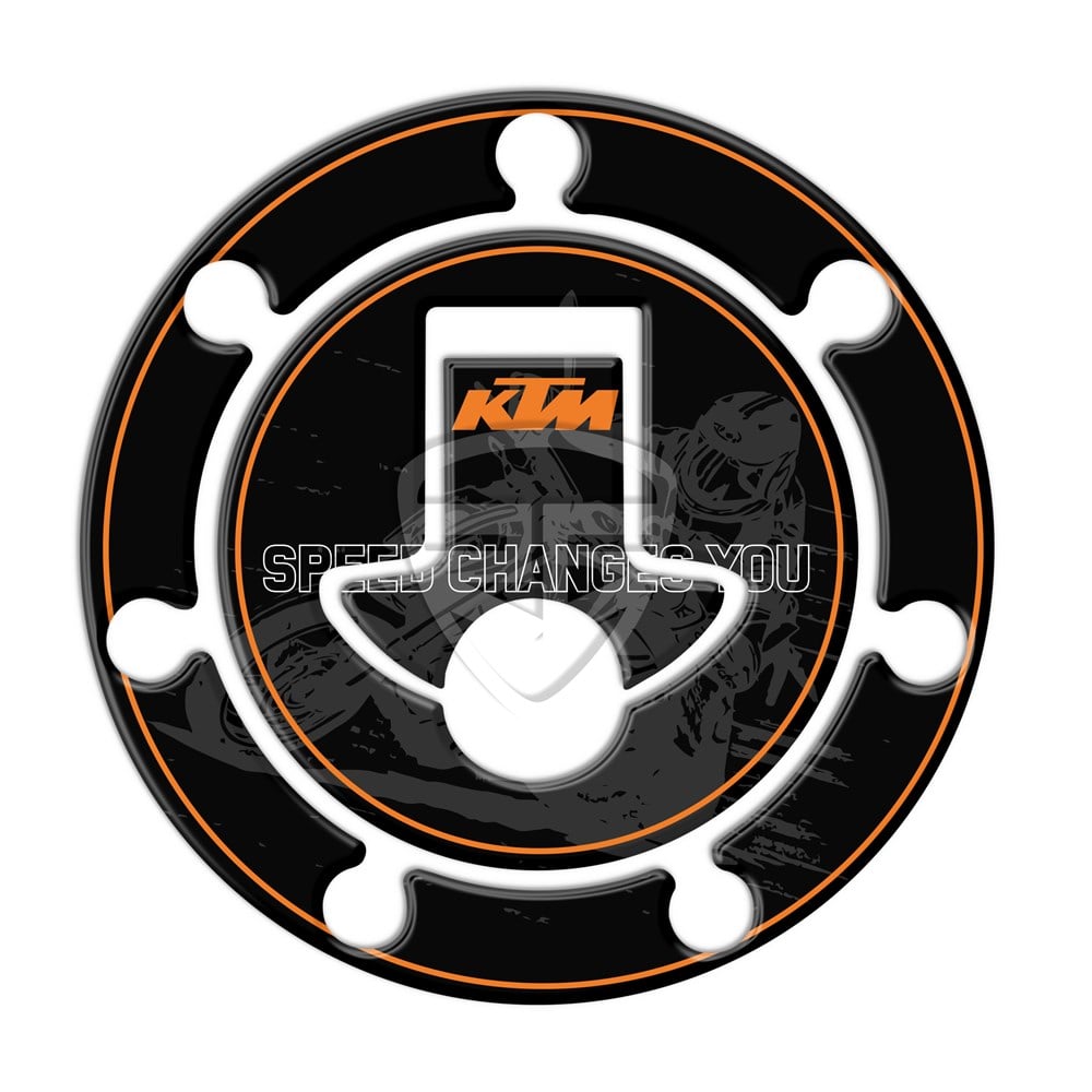 KTM DUKE 125-200-390 Tasarım Depo Kapak Pad Sticker