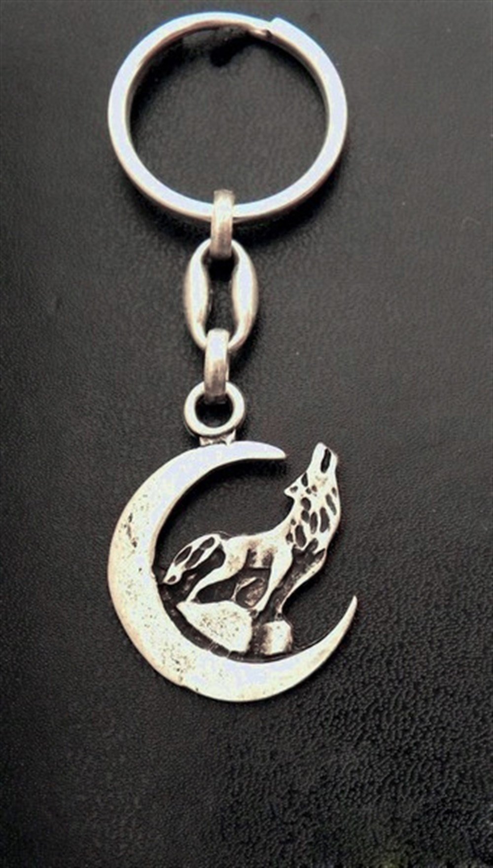 Kurt Ay Turan Anahtarlık