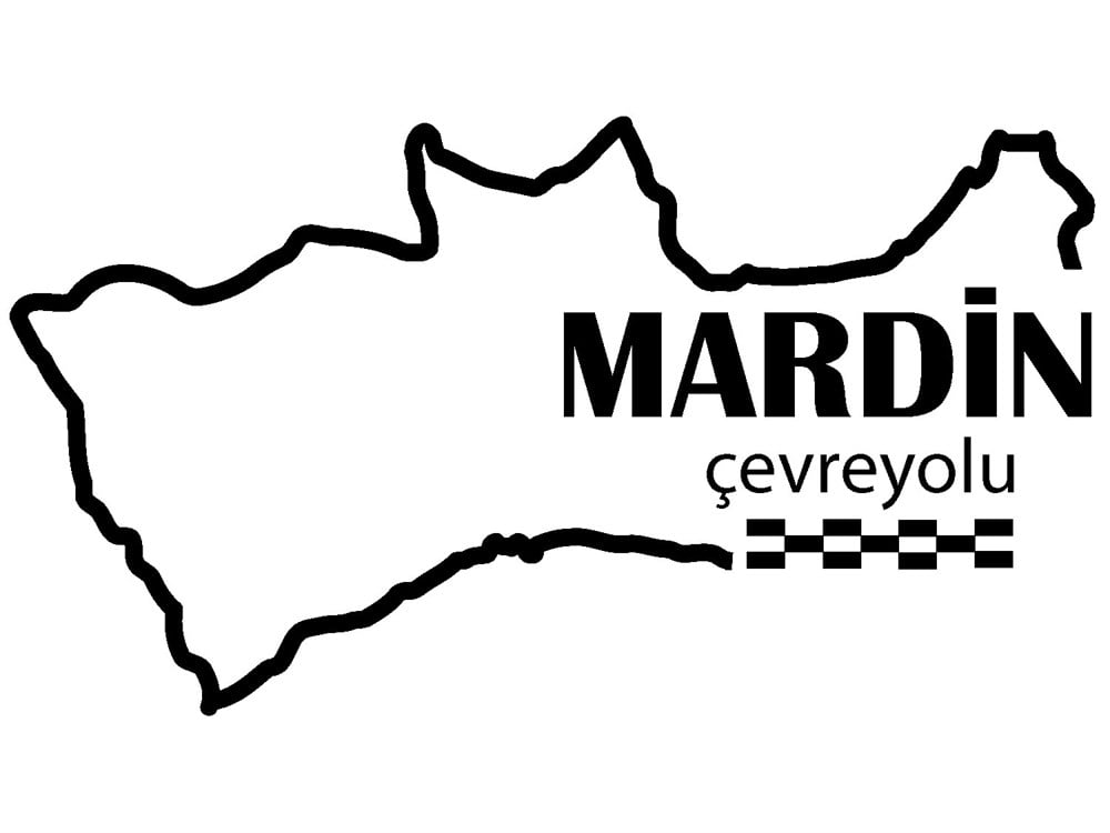 Mardin Çevreyolu Sticker - Ücretsiz Kargo 