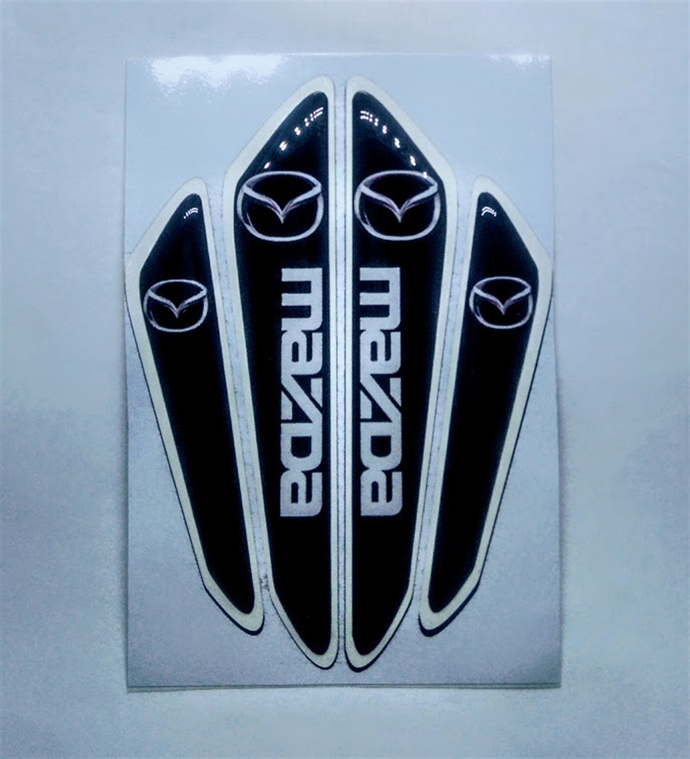 Mazda Araba Yan Kapı Koruma 3D Sticker Yapıştırma