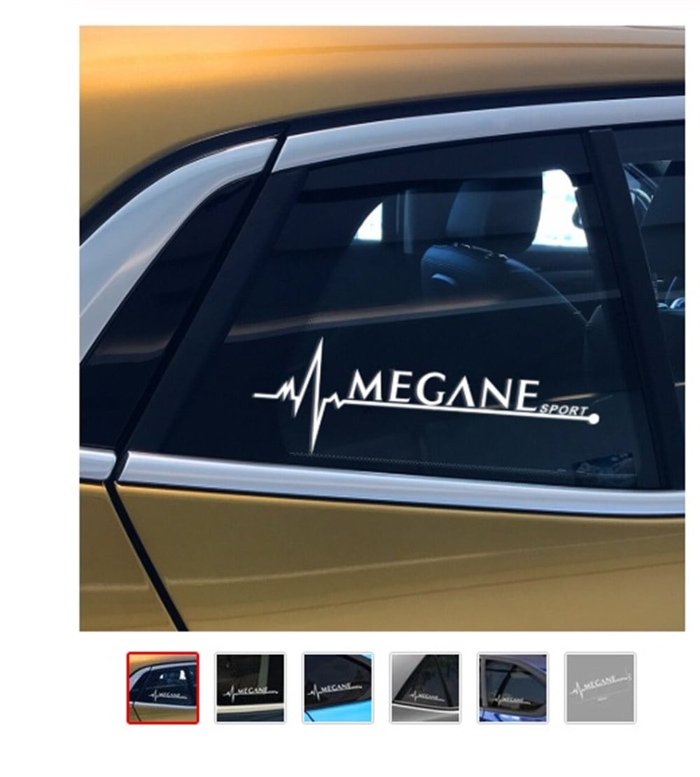 Megan Sport Sticker Beyaz 2 Adet