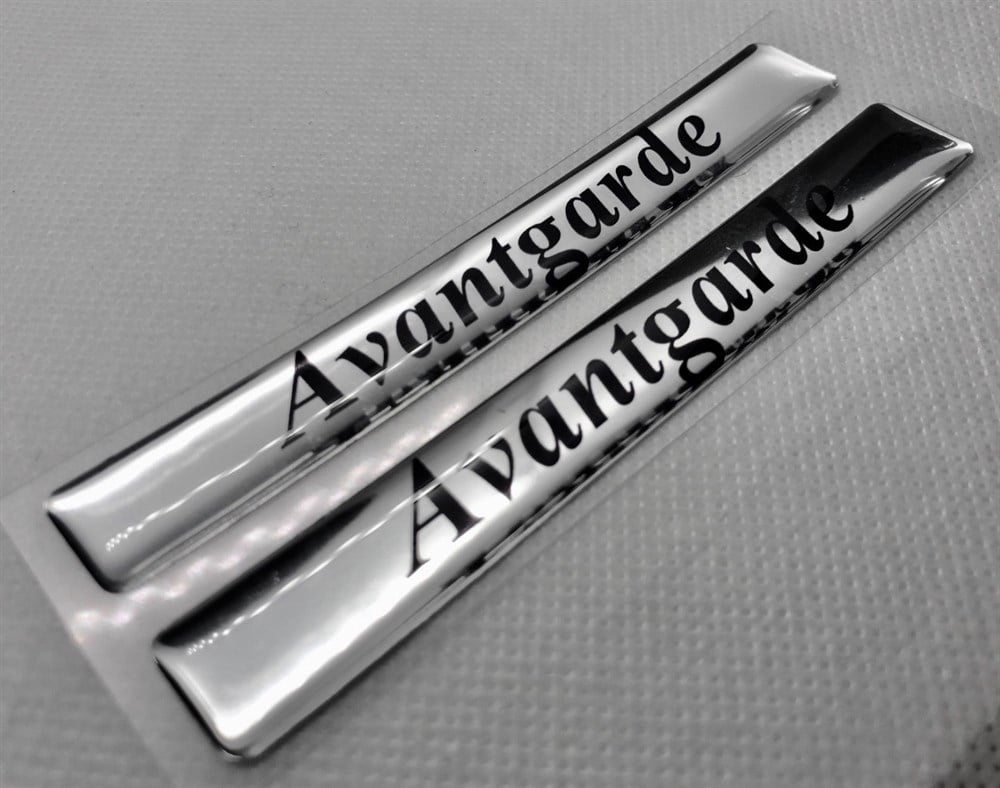 Mercedes Avantgarde 3D Sticker 2 Adet