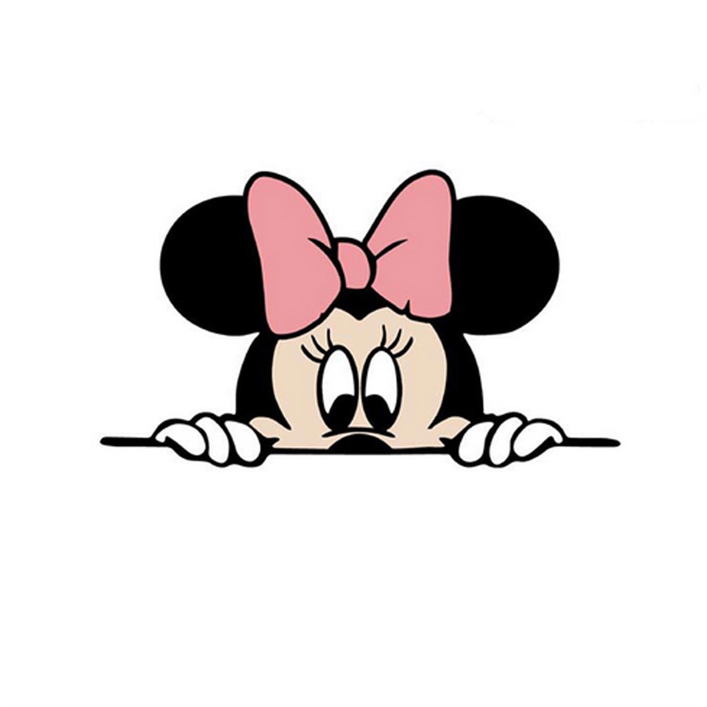 Mickey Mouse Dikiz Aynası Sticker 2 ADET