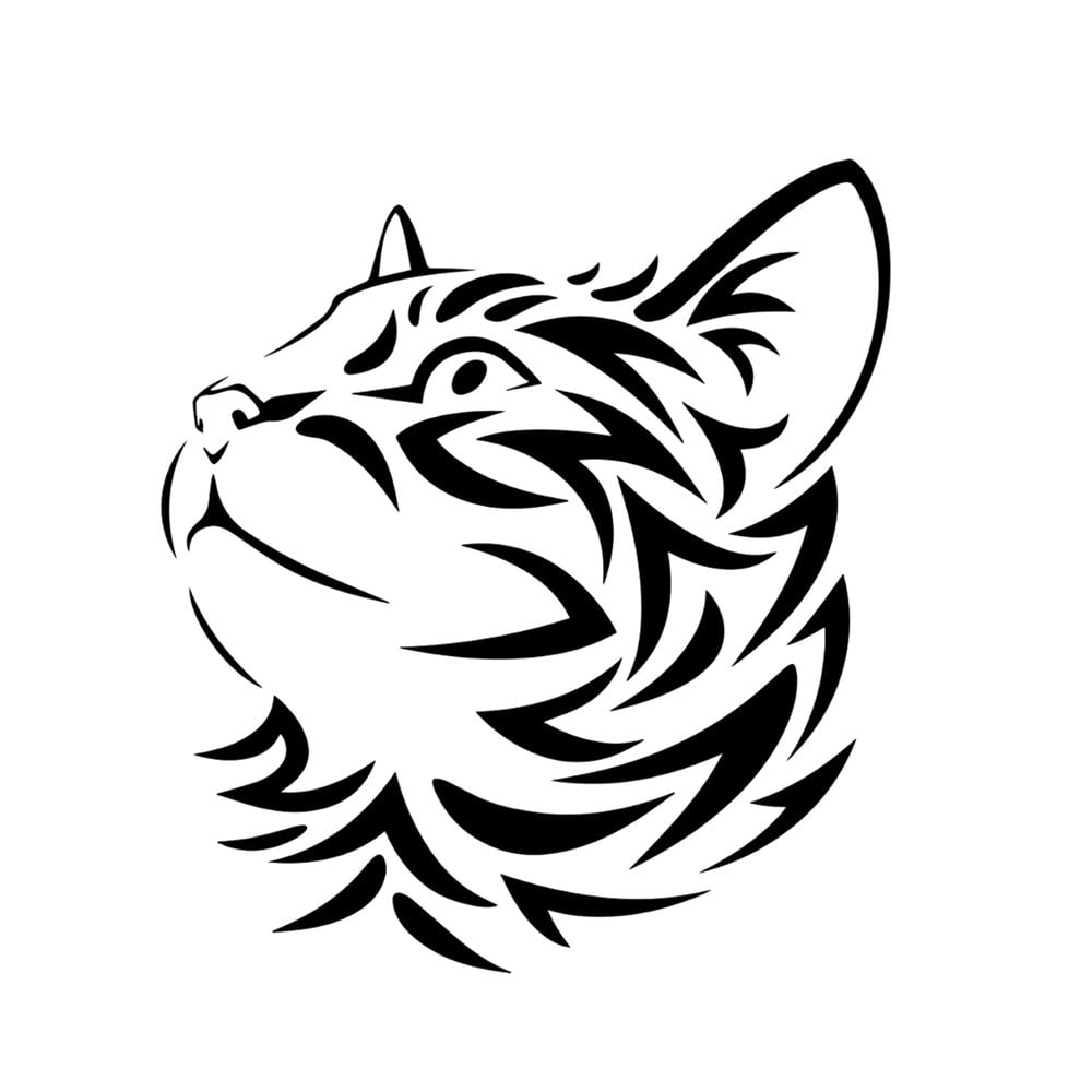 Minik kedi ARAÇ STİCKER