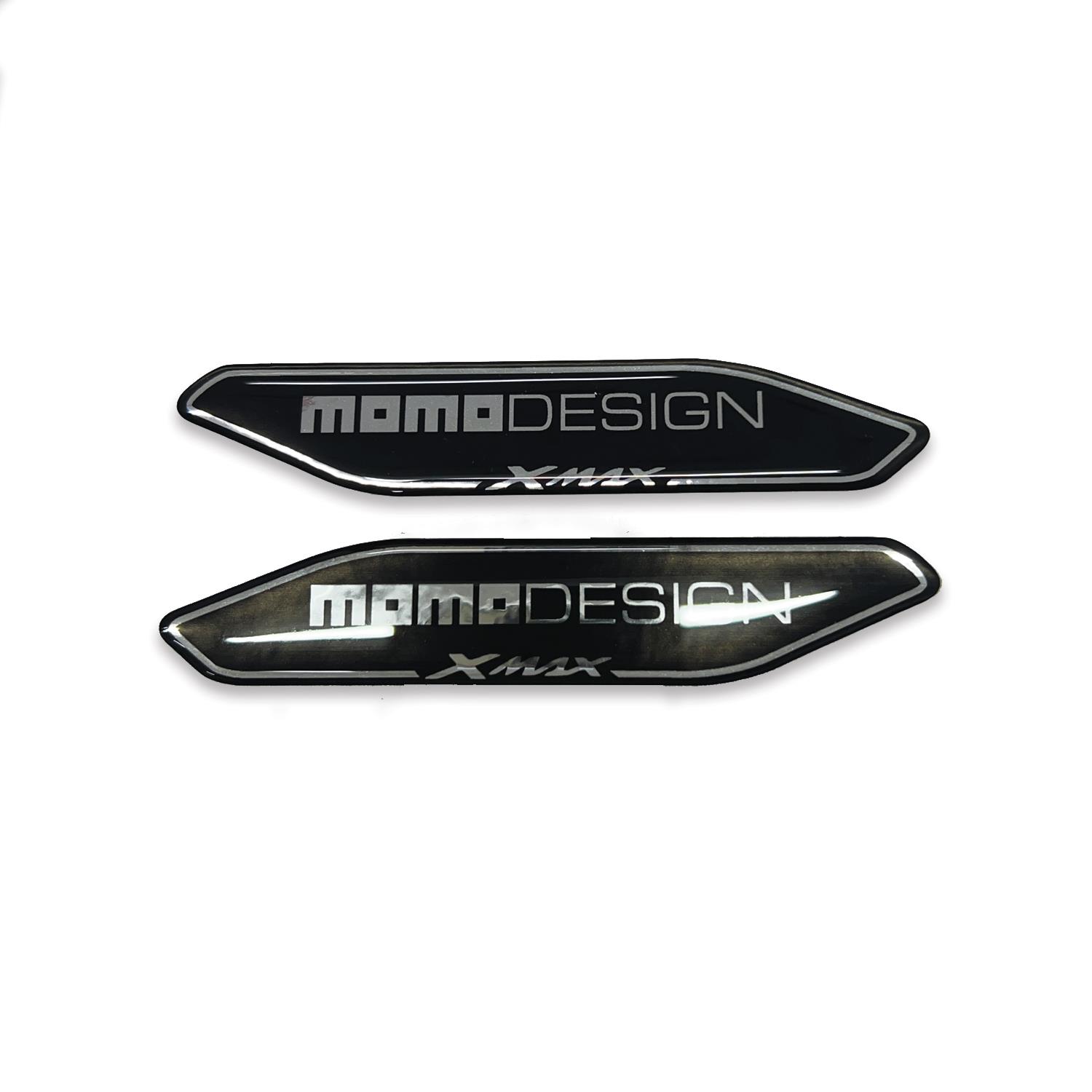 MOMO DESİGN Xmax İkili Gümüş Arma Logo 3D 