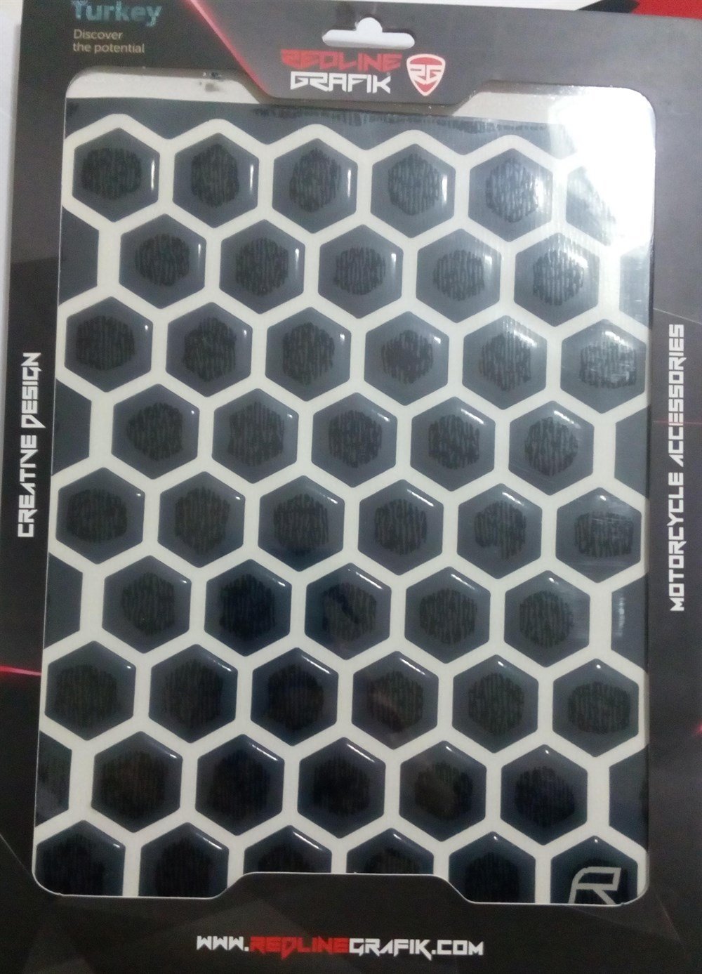 Motosiklet Bal Peteği Stompgrip