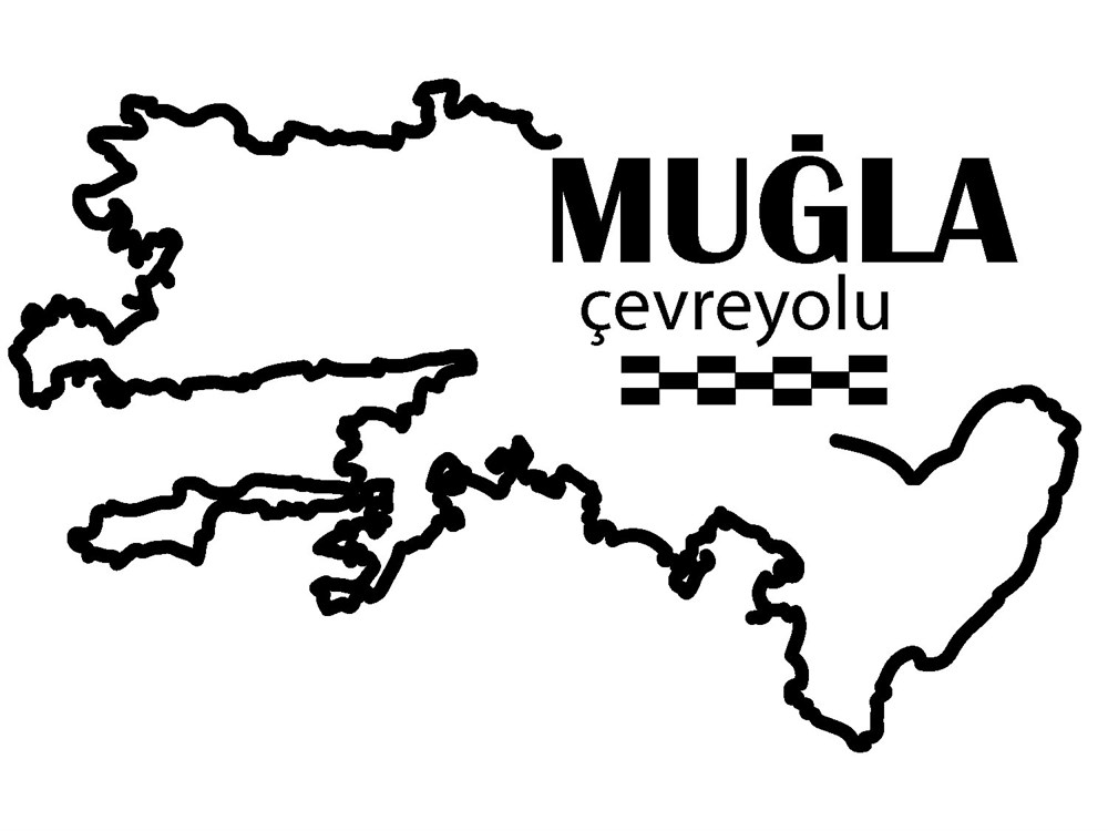 Muğla Çevreyolu Sticker - Ücretsiz Kargo 