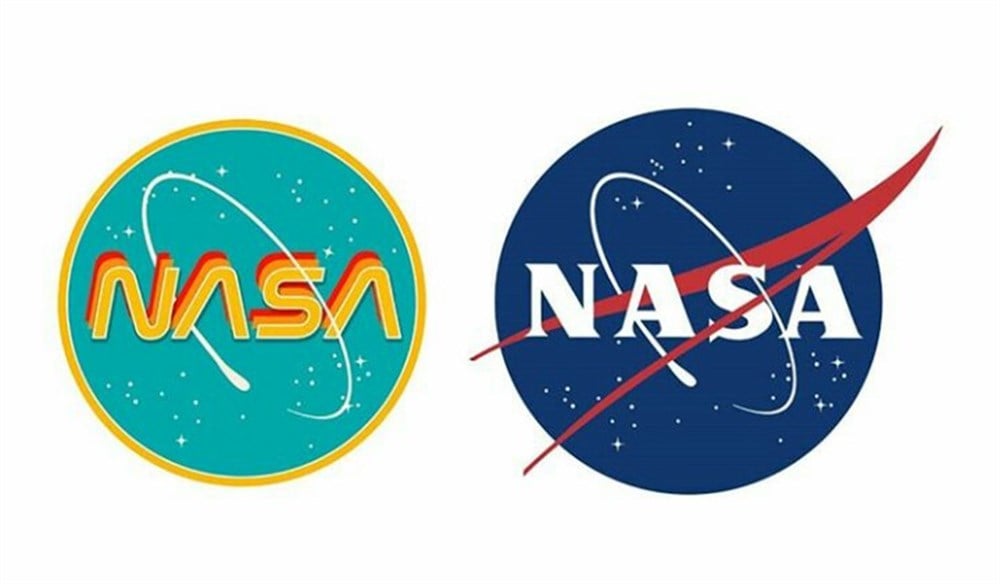 NASA Sticker - Ücretsiz Kargo 8cm