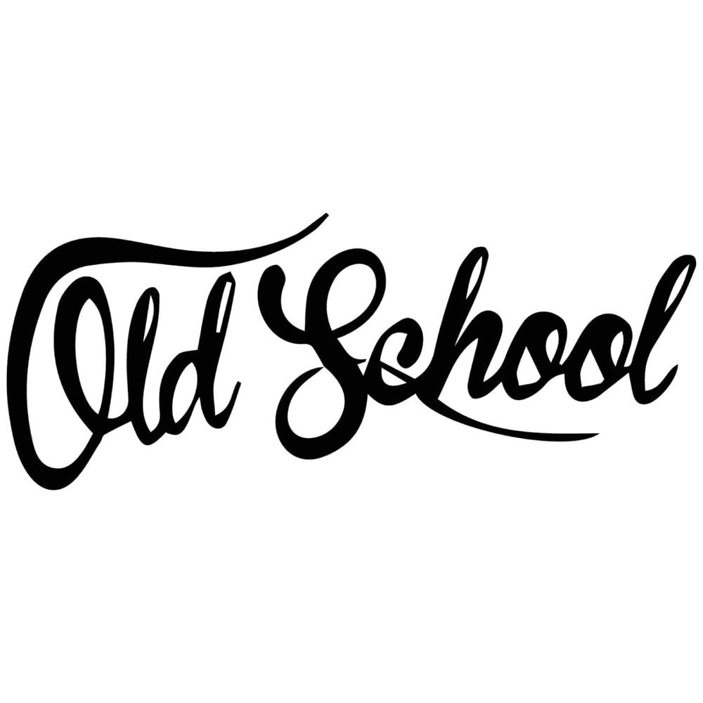 Old School Sticker