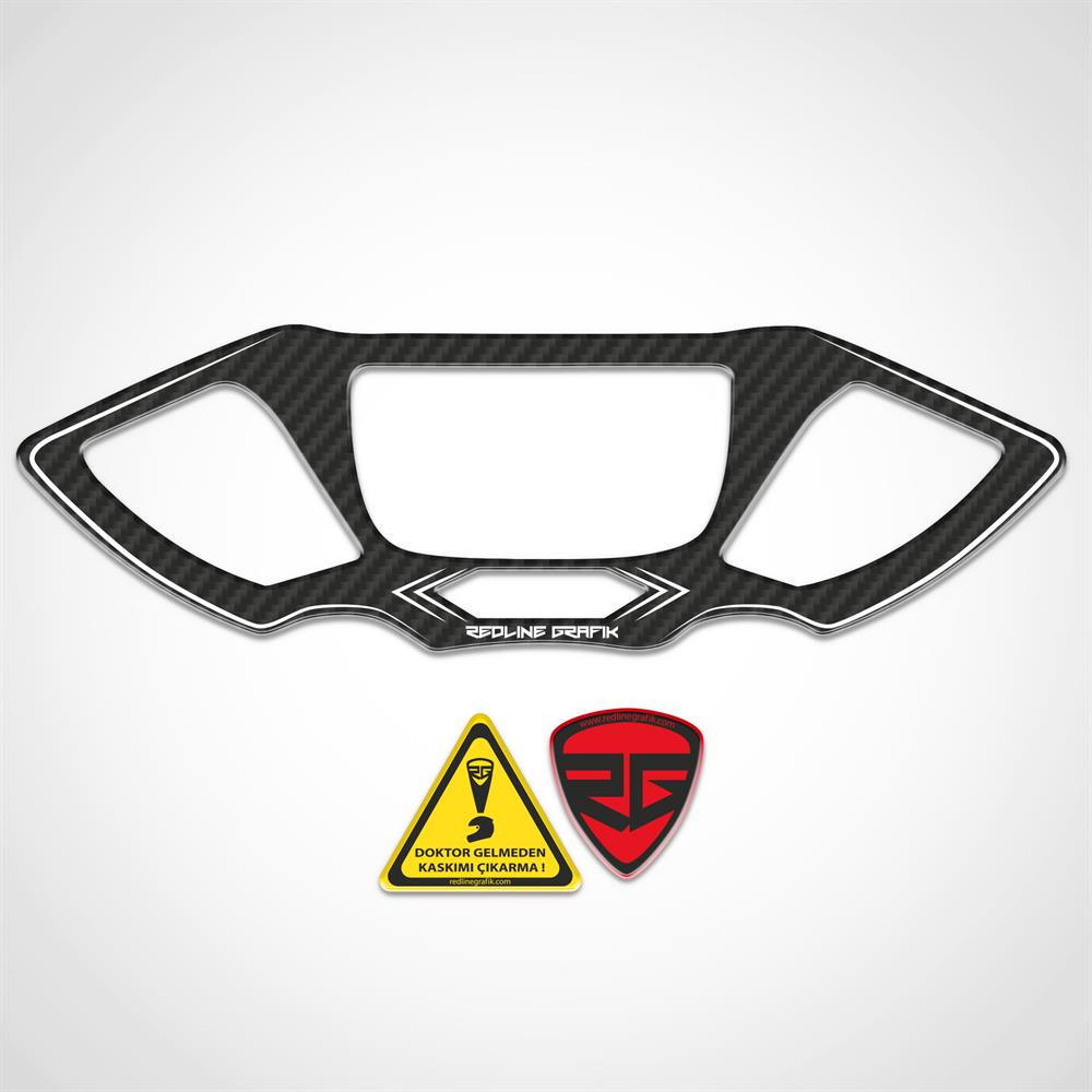 Pcx 2021 Model Karbon Ekran Koruma