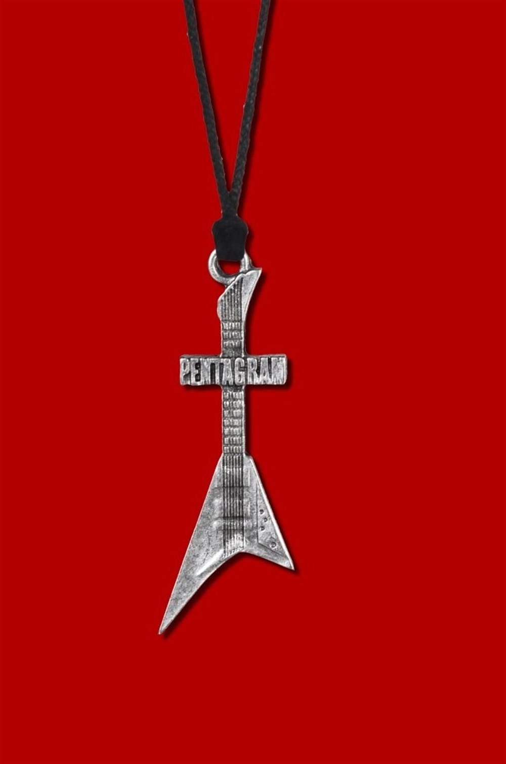 Pentagram Gitar Kolye