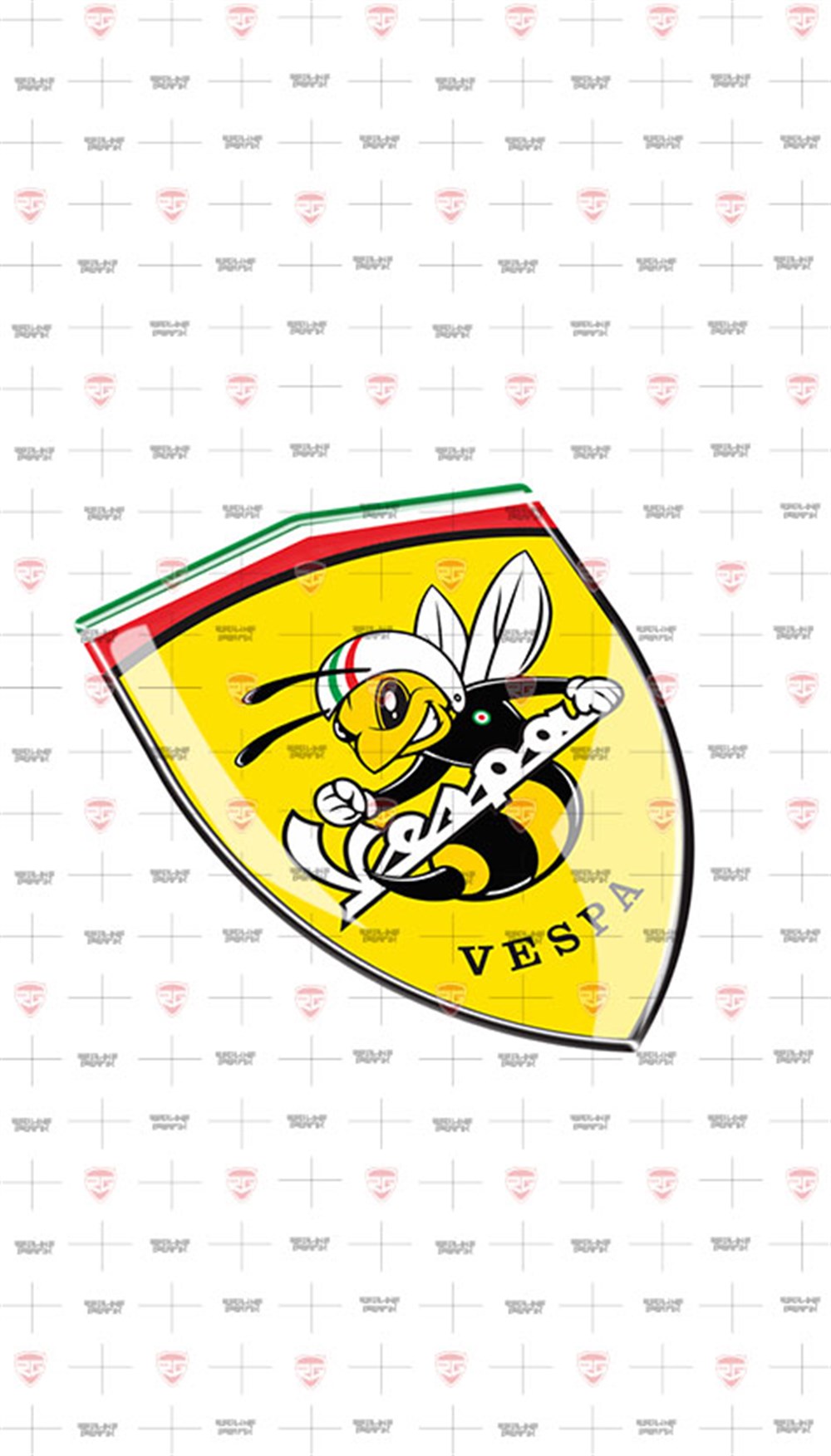 PIAGGIO VESPA GTS GTV LX LXV SPRINT 150 125 250 300 3D Sticker