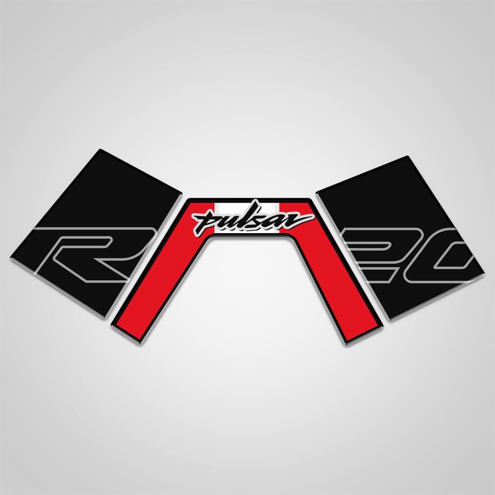 Pulsar RS 200 Gidon Pad Siyah-Kırmızı