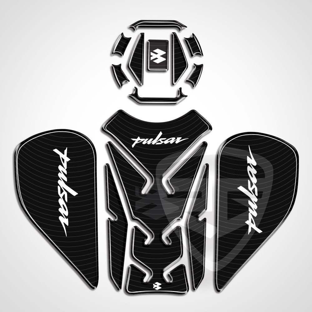 PULSAR TANK PAD SET NEW DESİGN SİYAH-BEYAZ