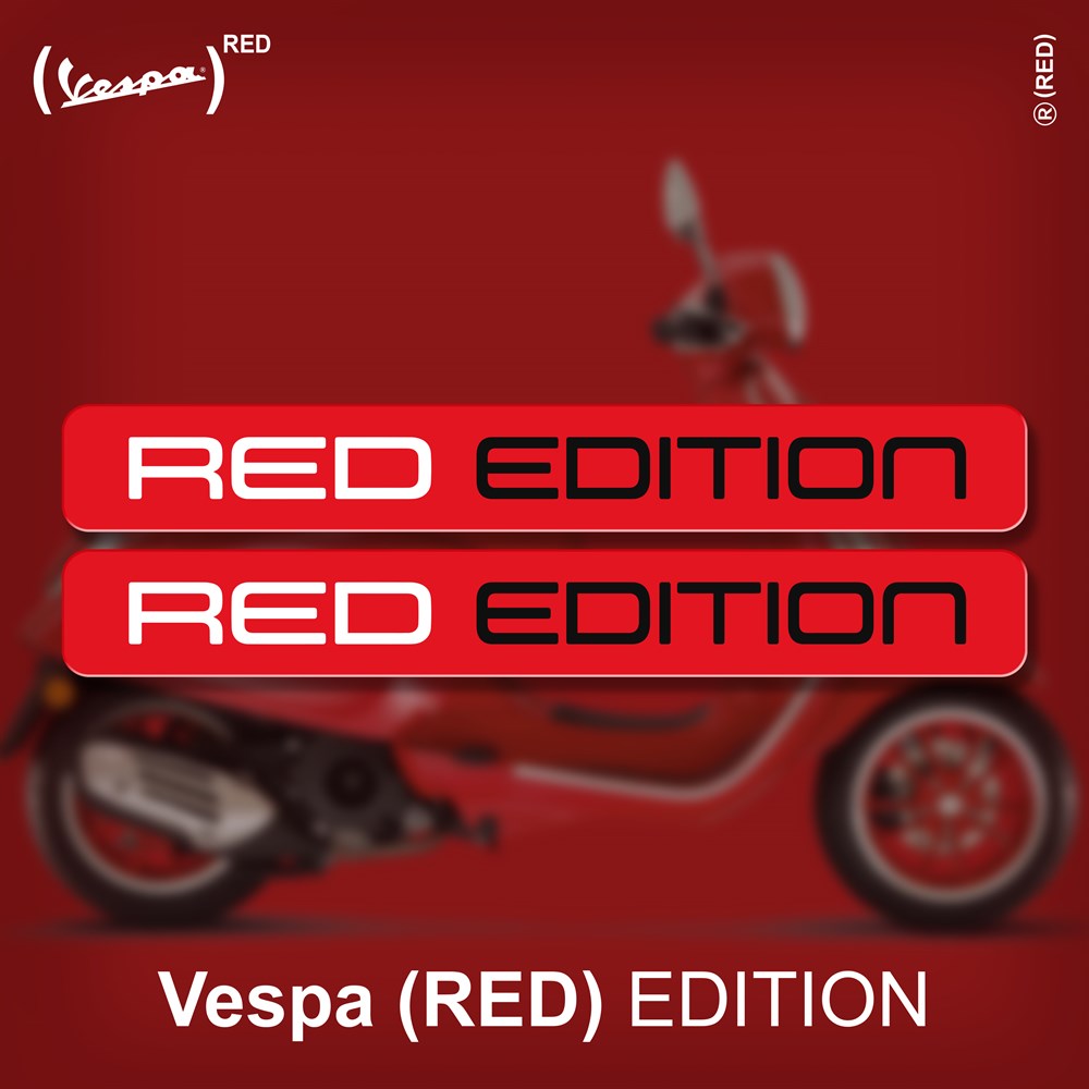 Red Edition 3D Sticker
