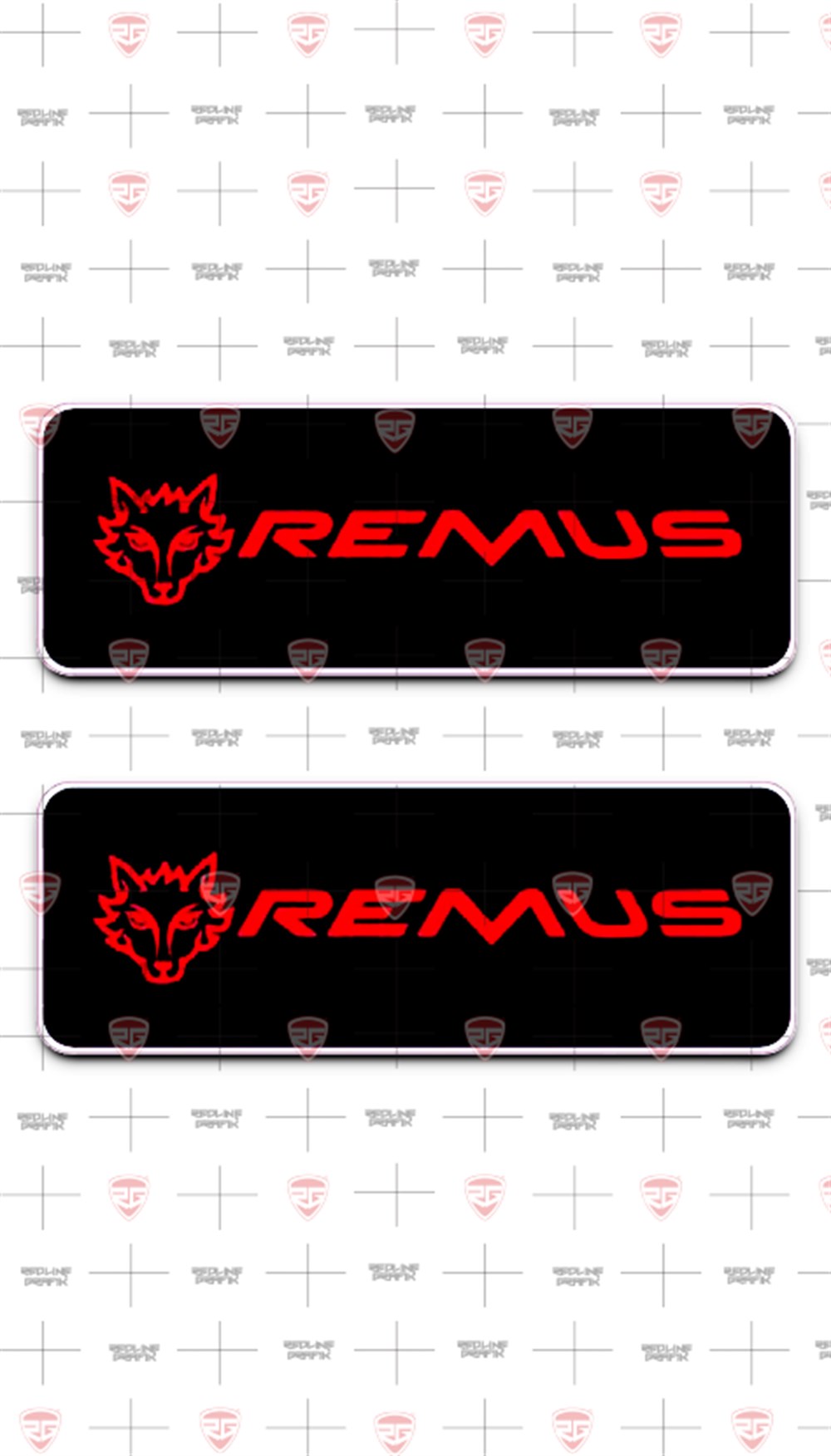 Remus 3D Damla Sticker 