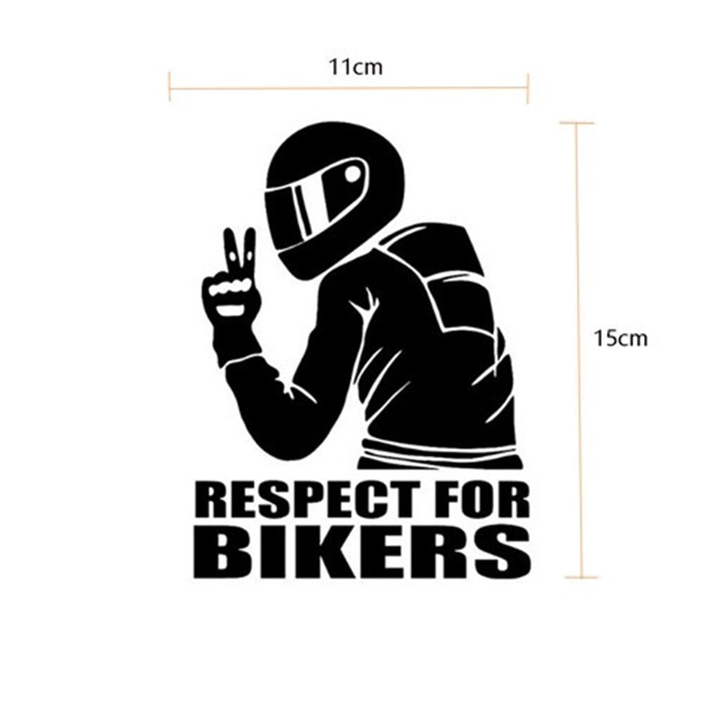 Respect For Bikers Motosiklet Sticker
