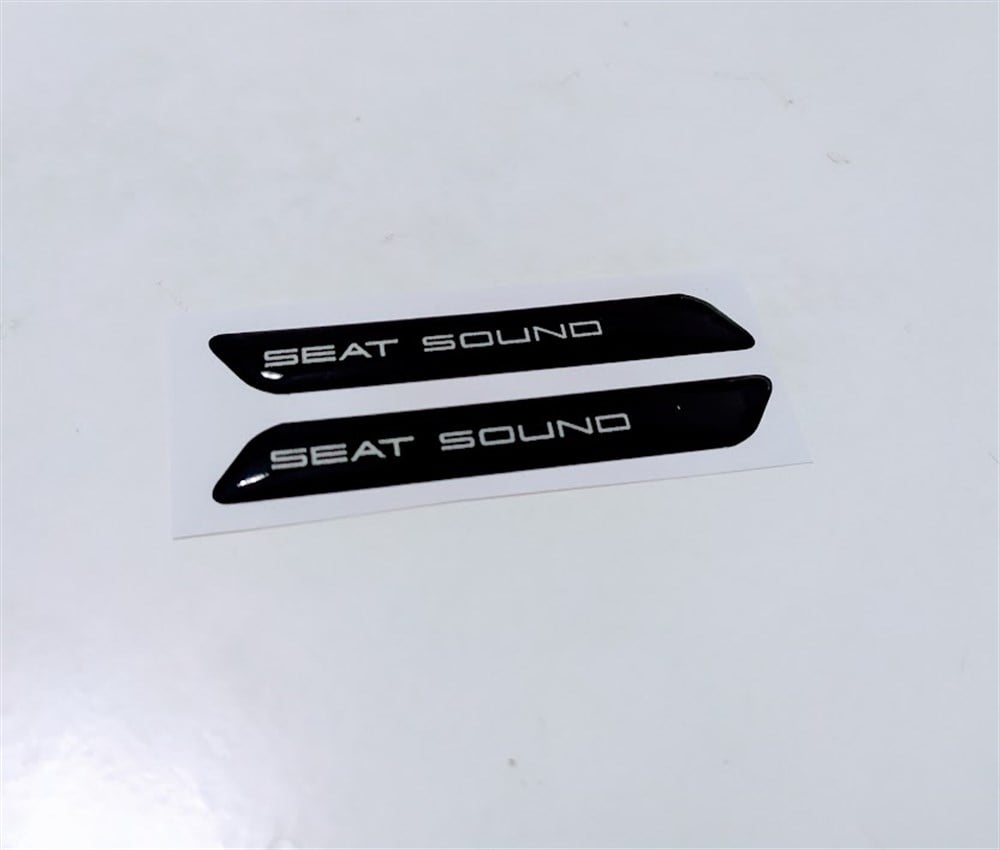 Seat Sound 3D Sticker 2 Adet