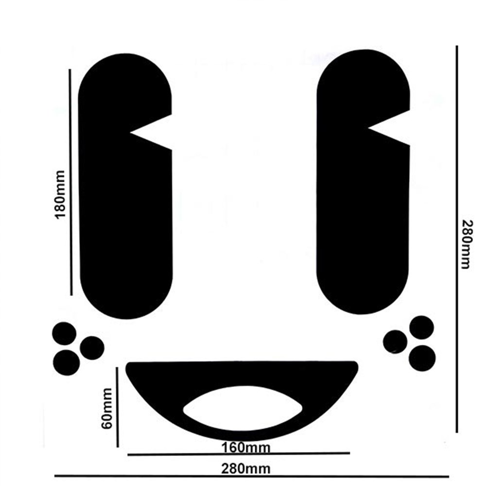 Sevimli Göz Klozet Sticker