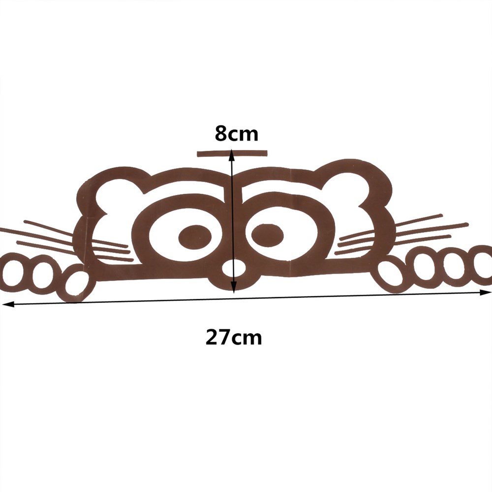 Sevimli Kedi Klozet Sticker