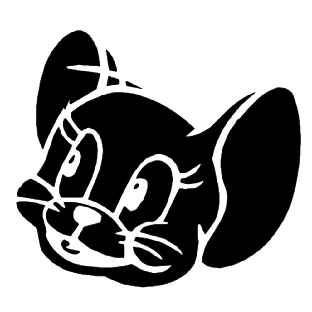 Sevimli Minik Fare Jerry ARAÇ STİCKER