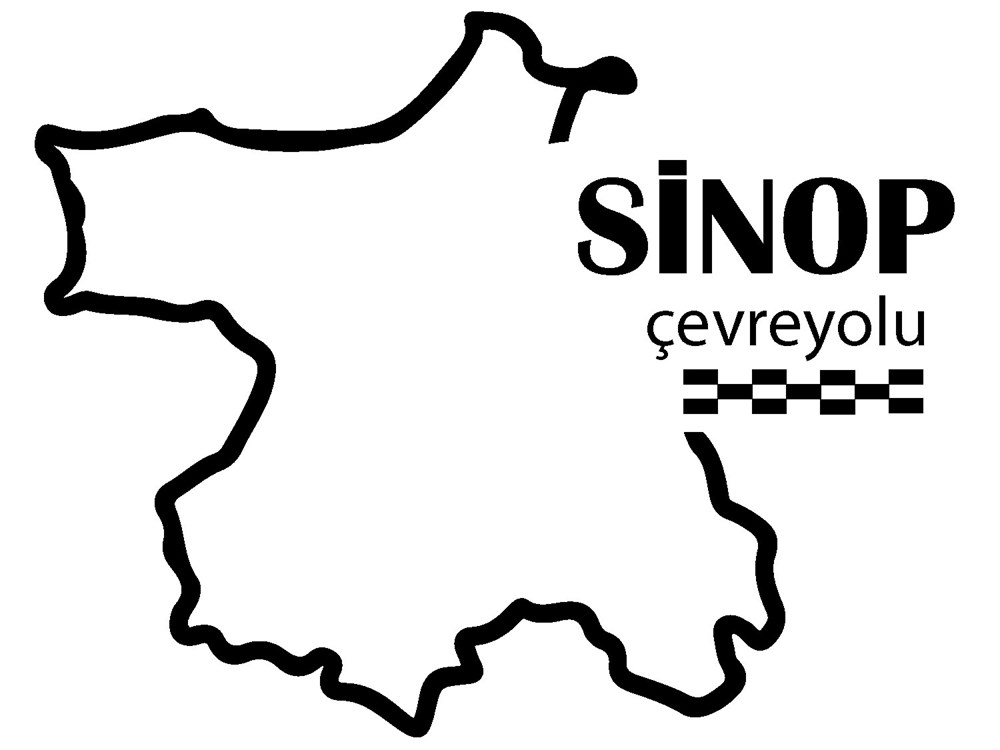 Sinop Çevreyolu Sticker - Ücretsiz Kargo 