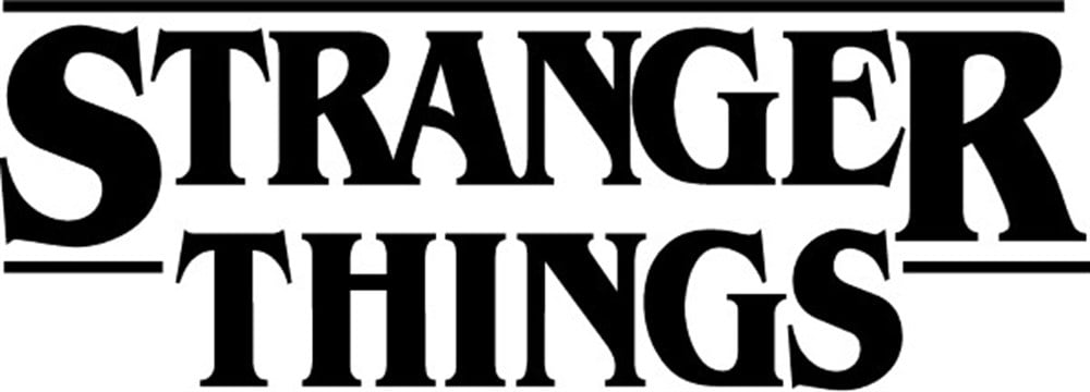 Stranger Things Oto Sticker
