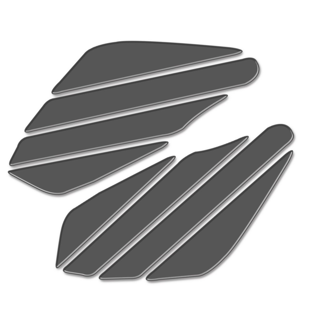 Stripe Gri Depo Yan Pad Universal Sticker Redline Grafik