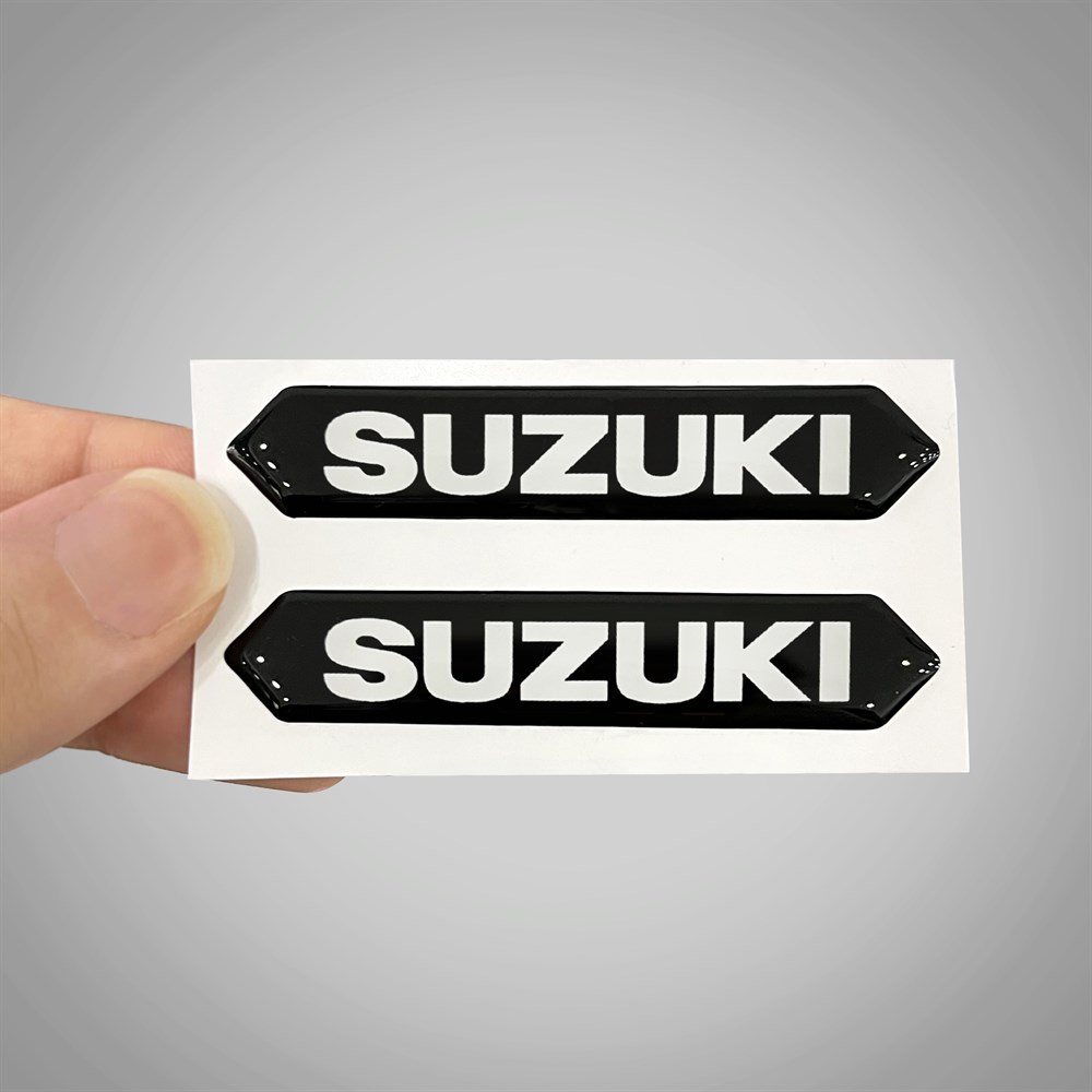 Suzuki 3D Arma Sticker Yapıştırma 2 Adet