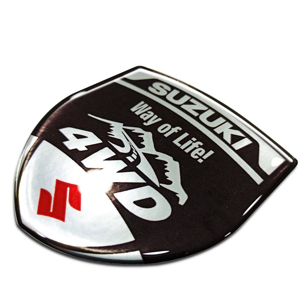 Suzuki 4WD 3D Sticker