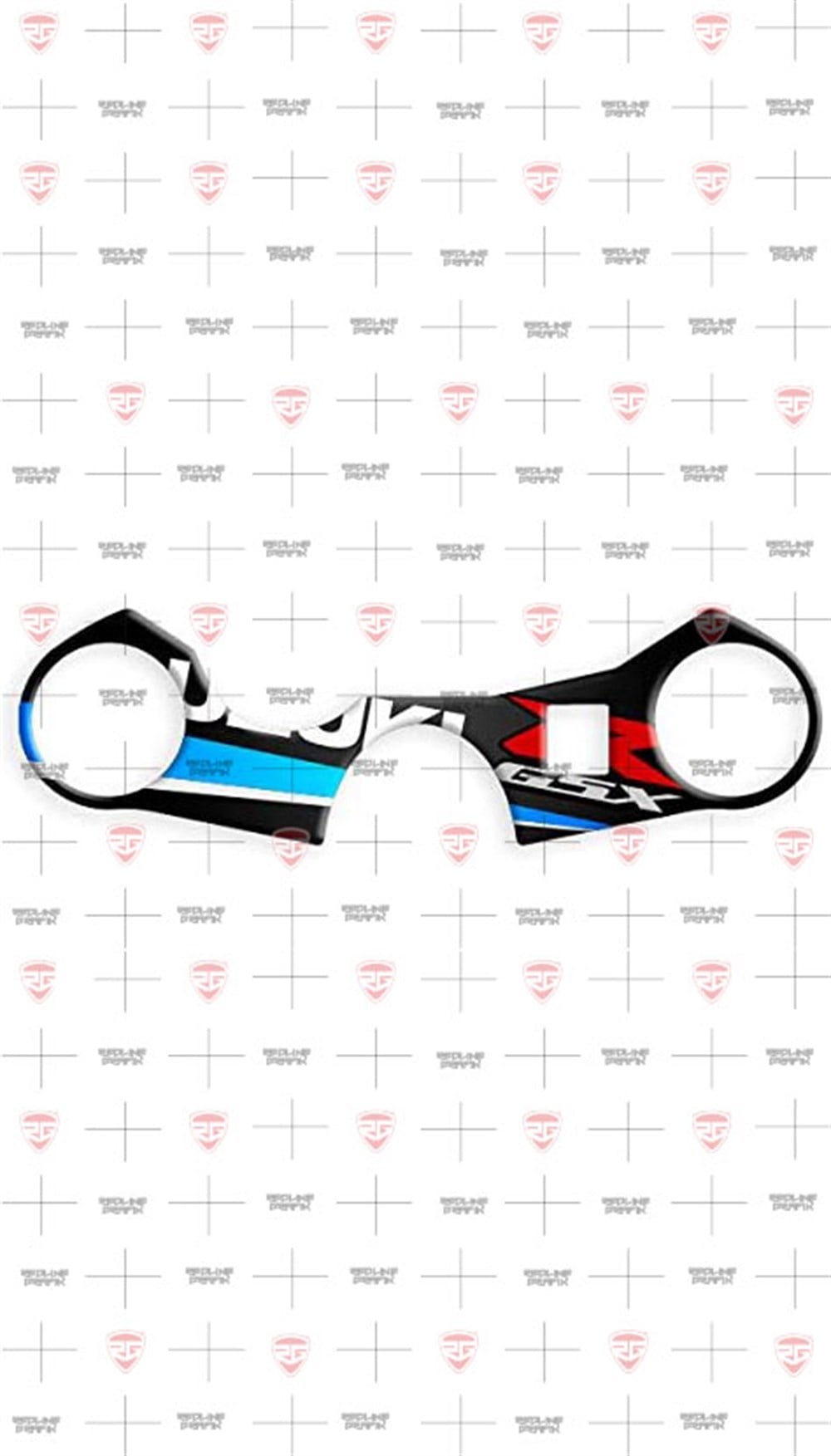 SUZUKI GSX-R 600-750 2006-2016 P-GSXR SİYAH MAVİ GİDON PAD