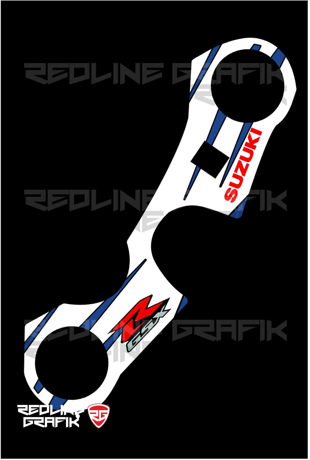 Suzuki Gsxr 600 Beyaz Mesnet Pad