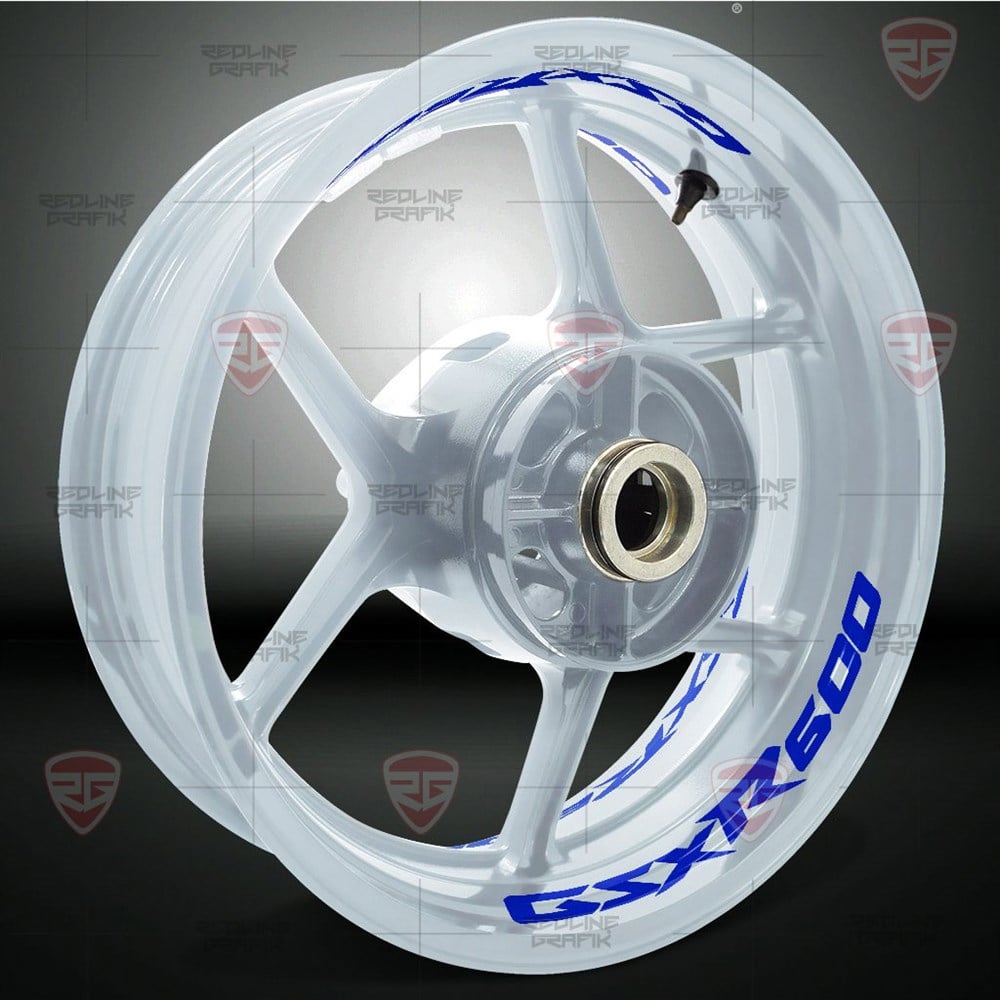 Suzuki Gsxr 600 Mavi Jant Şeridi