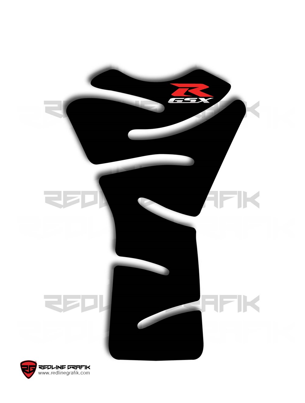 Suzuki Gsxr Siyah Tank Pad