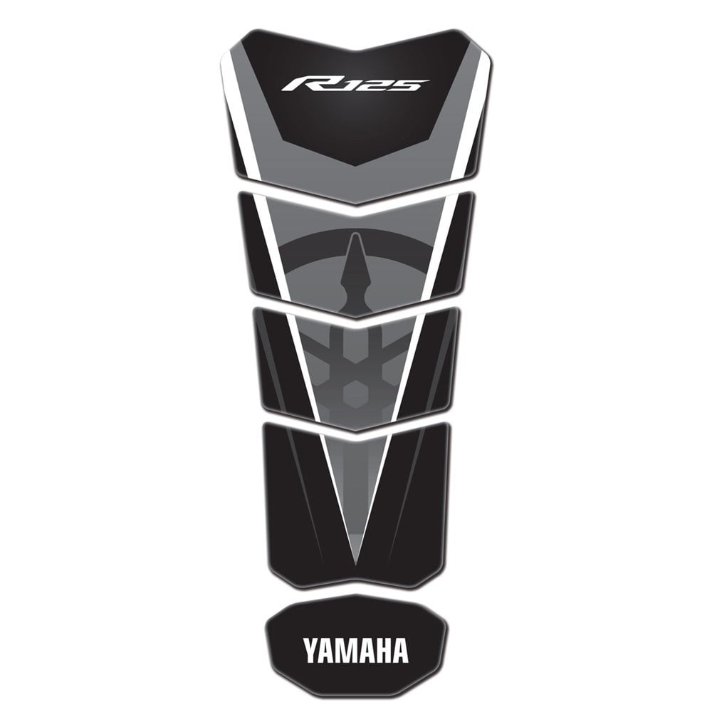 TANK PAD YAMAHA YZF R125 SİYAH GRİ