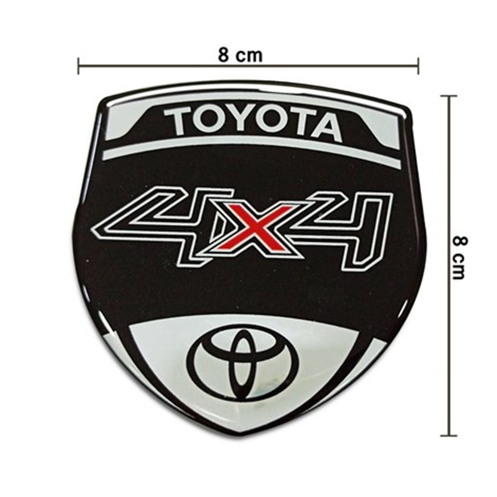Toyota Land Cruiser 4X4 Off Road 3D Sticker