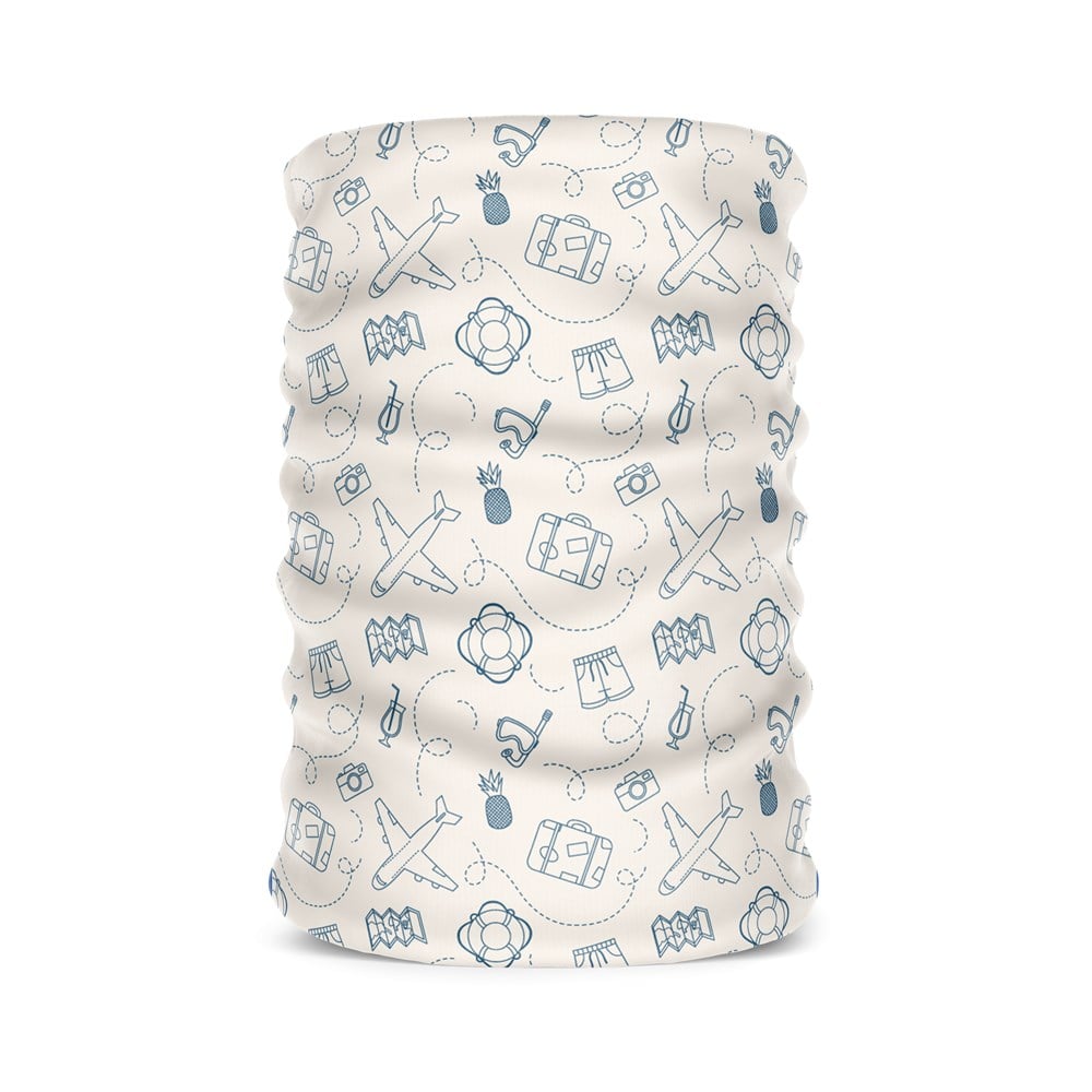 Travel Kadın Bandana Saç Bandı Toka Boyunluk