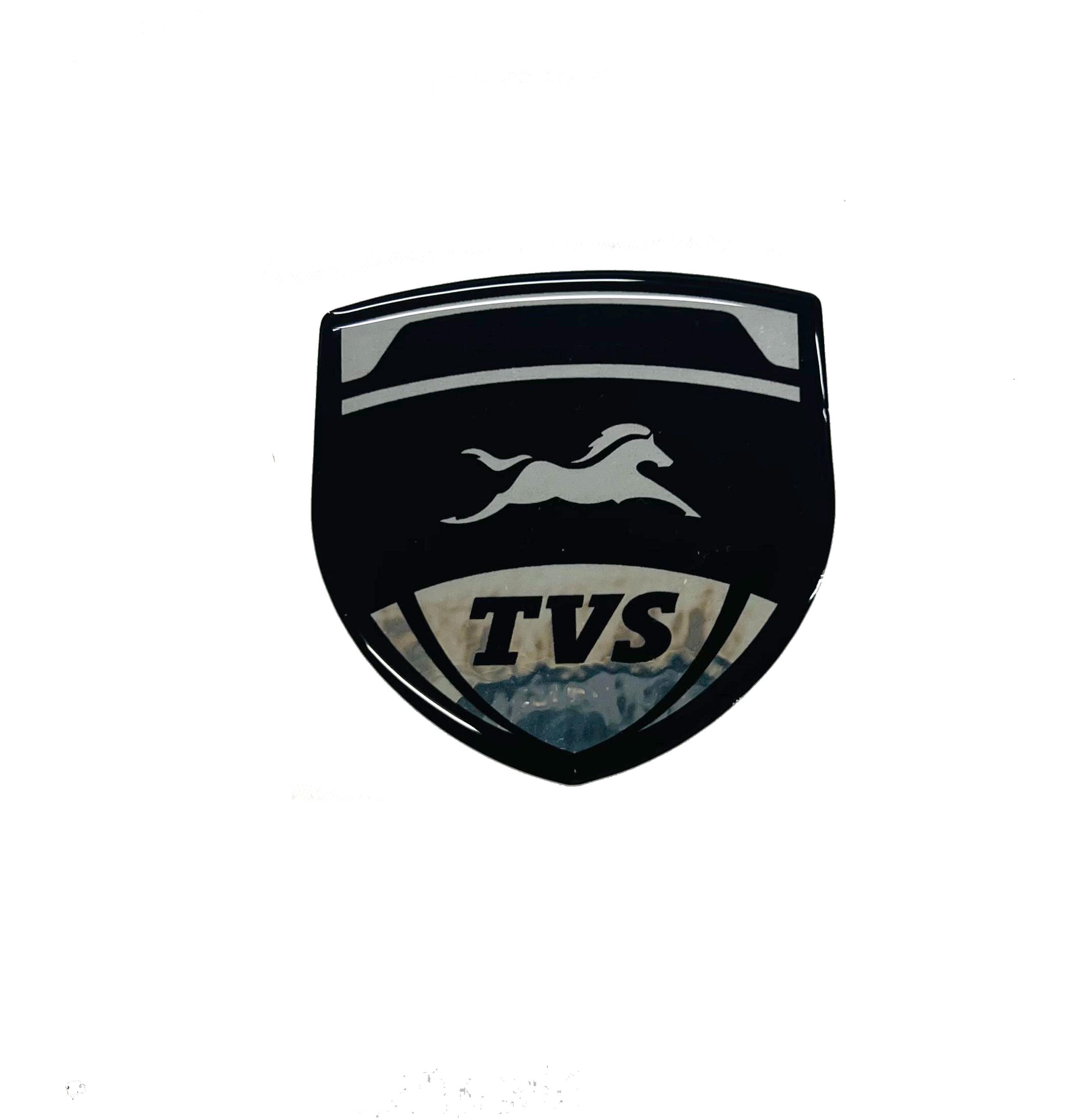 Tvs Jupiter 3D Gümüş Arma Sticker Redlinegrafik