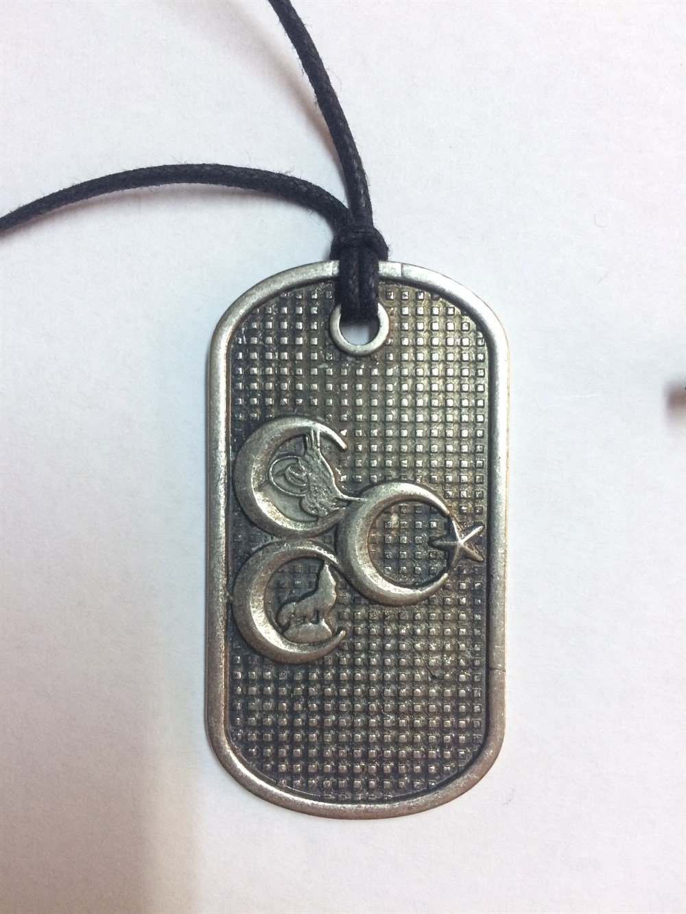 Üç Hilal Künye Kolye