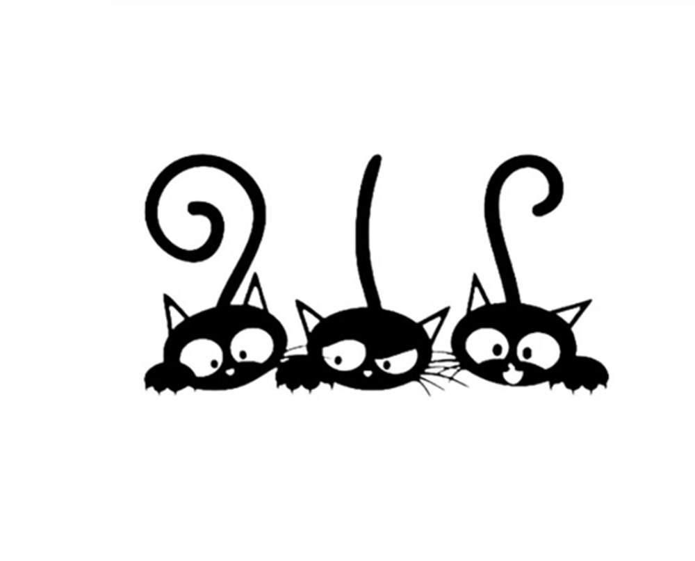 Üç Kedi Sticker