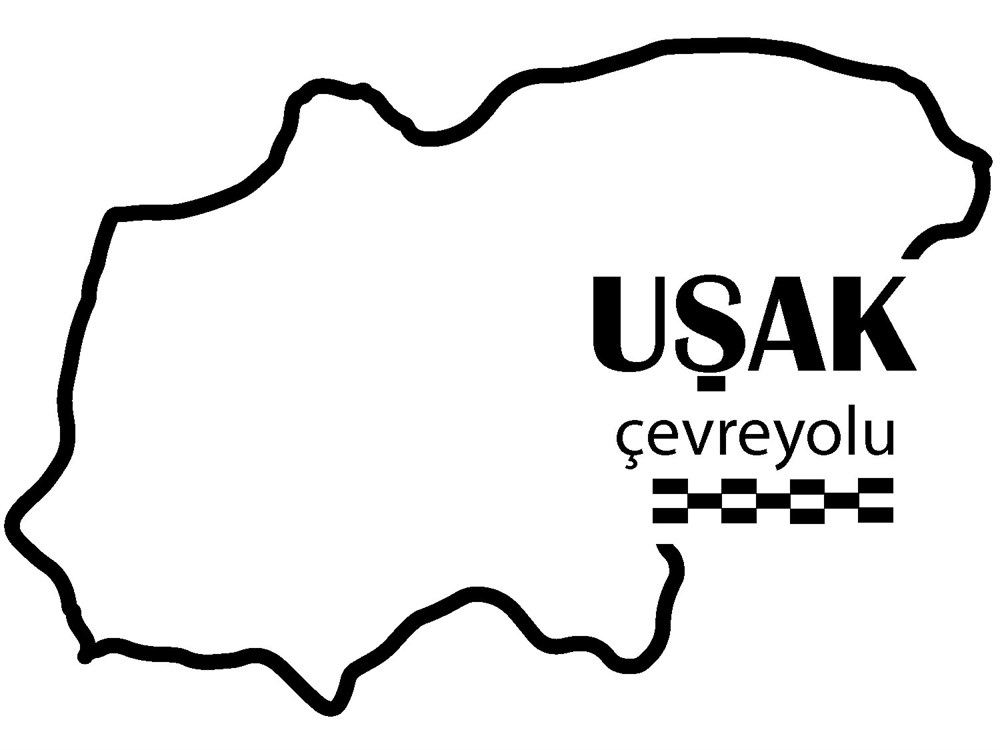 Uşak Çevreyolu Sticker - Ücretsiz Kargo 