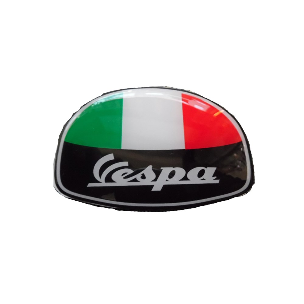 Vespa İtalyan Damla 3D Sticker 