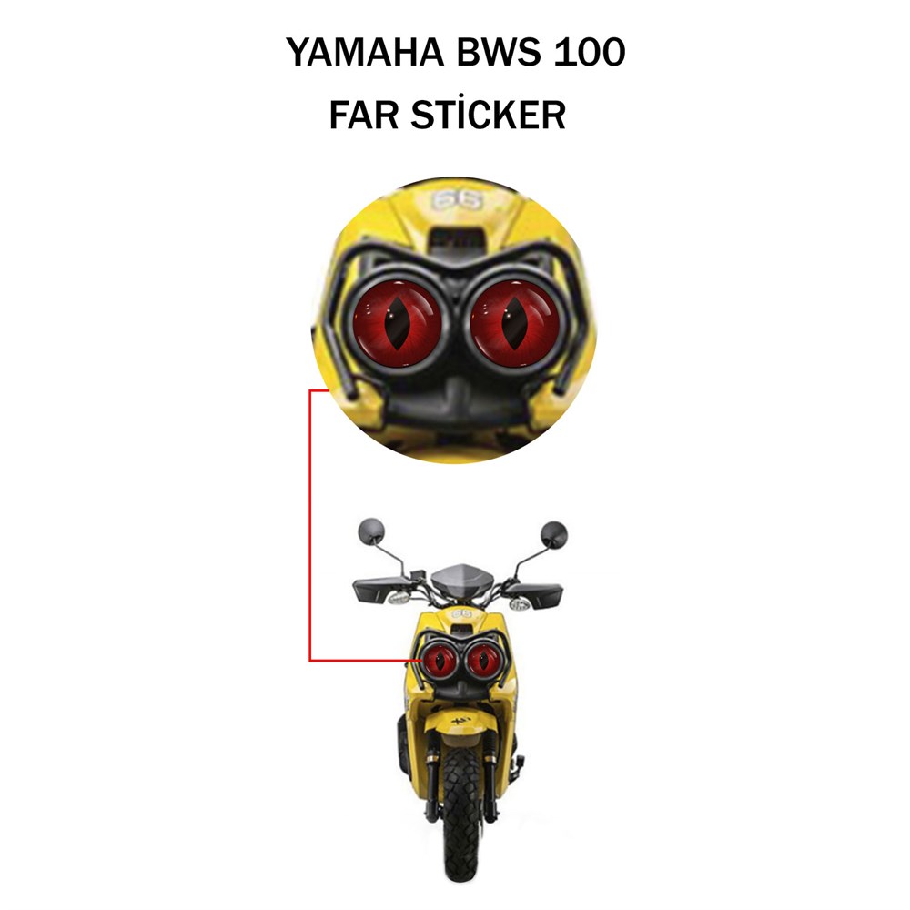 Yamaha BWS 100 Far Sticker