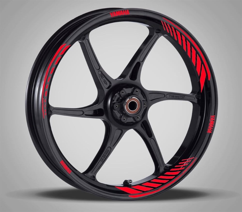 Yamaha Full Kırmızı Jant Şerit Takımı