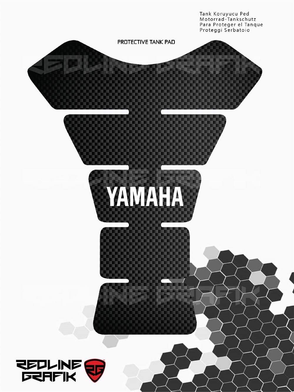 Yamaha Karbon Tank Pad