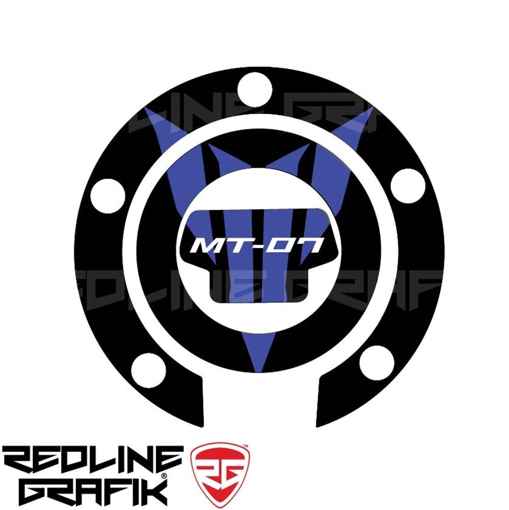 Yamaha MT-07 Mavi Depo Kapak Pad
