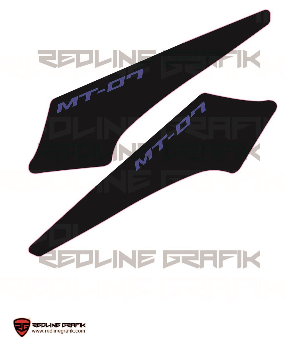 Yamaha Mt 07 Race Blue Yan Pad Sticker
