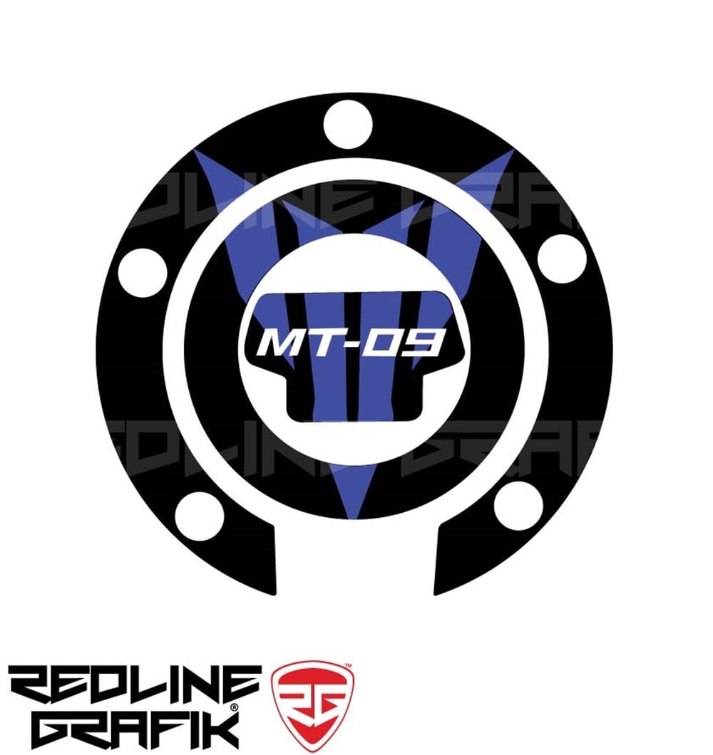 Yamaha MT-09 Mavi Depo Kapak Pad
