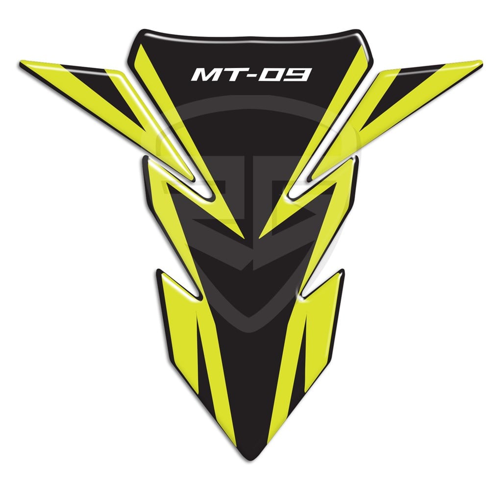 Yamaha MT 09 Tank Pad Sarı Siyah